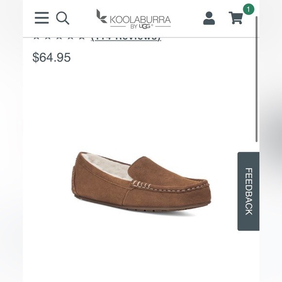 Kookaburra By UGG Women’s Lezly Chestnut Slipper - Picture 8 of 8